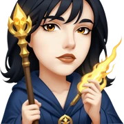 Stormcaller Wizard sticker
