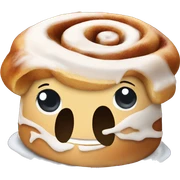 Cinnamon roll sticker