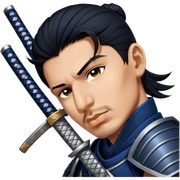 Warrior Samurai sticker