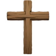 Cross sticker
