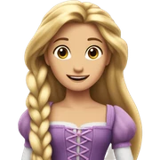 rapunzel  sticker