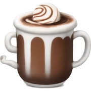 hot chocolate sticker