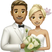 lotus and groom sticker