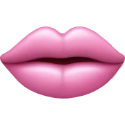 Pinky lips sticker
