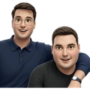 boys enjoying time outdoors sticker