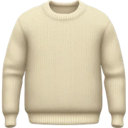 cream sweater sticker