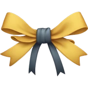 Bow sticker