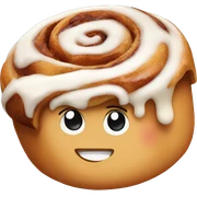 Cinnamon roll sticker