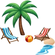 Beach sticker