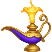 genie lamp sticker