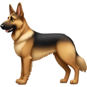 German Shepherd  sticker