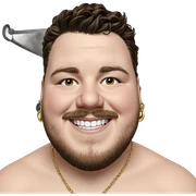 smiling boy with jewelry sticker