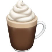 Hot chocolate sticker