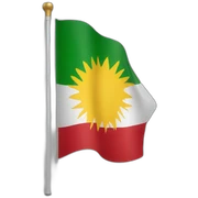 Kurdistan flag  sticker