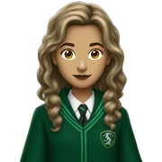 Hermione Granger in Slytherin sticker