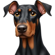Doberman sticker