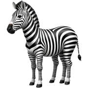 zebra sticker