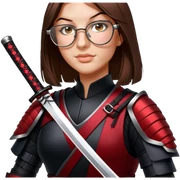 Katana Master sticker