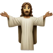 Jesus cross sticker