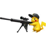 pikachu sniper sticker