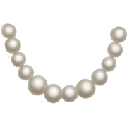 Pearl necklace  sticker