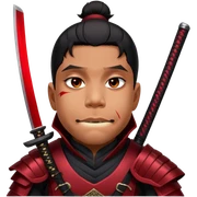 Fierce Samurai sticker