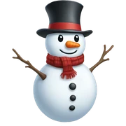 Snowman  sticker