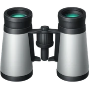 Binoculars sticker