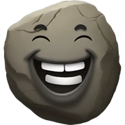 Laughing rock  sticker