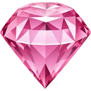 Pink diamond  sticker