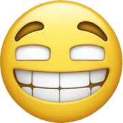 Smily laughing sticker