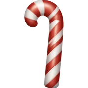 candy cane sticker