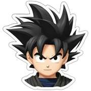 Goku black sticker