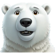 Polar bear  sticker