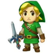 Link from zelda sticker