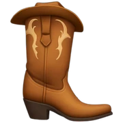 Cowboy boots sticker