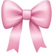 Pastels pink bow sticker