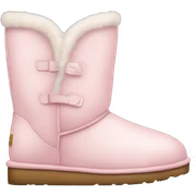 light pink uggs sticker