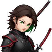 Shadow Samurai sticker