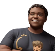 solo boy with short hair sticker