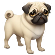 Pug sticker
