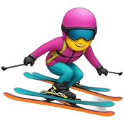 Ski sticker