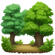 Forest sticker
