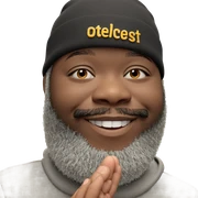 smiling boy in beanie sticker