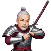 Resolute Samurai sticker