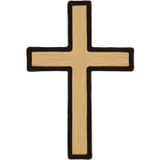 Cross sticker