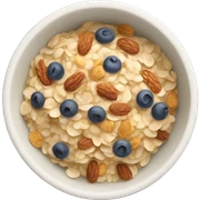 bowl of muesli sticker