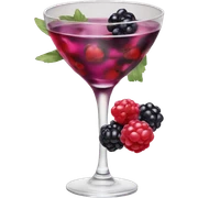 Wildberry Lillet sticker