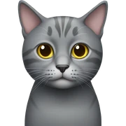 Grey Cat sticker
