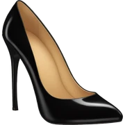Black heels sticker